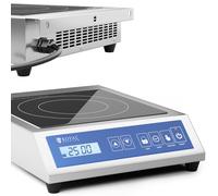 Plaque à induction portable, 1 zone de chauffe, diamètre 28 cm, écran LCD, 3500W