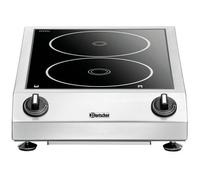 Plaque à induction professionnel - 3,5 kW - L 340 x P 590 mm - Bartscher