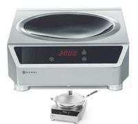 Plaque à induction Profi Line 3500W avec wok - Hendi 239766