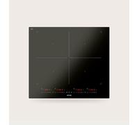 Plaque à induction V68 TotalFlex 60 cm - Plaque vitrocéramique induction avec 3 zones, 2 zones Flex + zone Flex centrale 40 cm, idéale pour poêles à paella, cuisine électrique