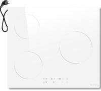 Plaque À Induction - ZIG-ZAG TERRITOIRES - 3 Plaques - 3500 W - Commande Tactile - Sécurité Enfant