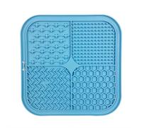 Plaque à lécher pour chiens, chats, tapis à lécher amélioré 2026 de 20 x 19 cm avec ventouses, tapis à lécher à alimentation lente pour soulager l'anxiété et réduire l'ennui, adapté pour le dressage