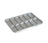 Plaque À Mini-Financiers Ou Biscuits Roses De Reims - Fer Blanc - 290 X 198 Mm