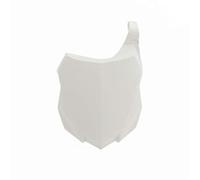 Plaque à numéro avant frontale, Tableau portanumero plastiques enduro motocross CEMOTO pour KAWASAKI KXF 250 2013/2014 KXF 450 2013/2014 blanc