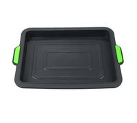 Plaque à Pâtisserie Carrée en Silicone Épais avec Poignées, Cuisson | Réutilisable et Facile à Nettoyer, Usage la Cuisine Maison, pour Pâtisseries et Légumes Rôtis