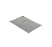 De Buyer - Plaque pâtissière en aluminium perforée bords pincés 40 x 30 cm Argent