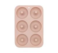 Plaque A PâTisserie Pour Beignets Moule à beignets en silicone, antiadhésif et facile démouler, utilisé for faire des, adapté aux fêtes d'anniversaire(Pink)