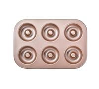 Plaque A PâTisserie Pour Beignets Moule de cuisson à gâteau en acier au carbone, 6 trous, plateau antiadhésif, Muffin, bricolage, moules dessin animé, donuts(Style2)