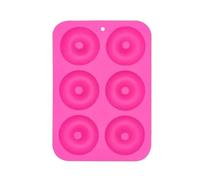 Plaque A PâTisserie Pour Beignets Moule en Silicone forme de beignet, for la fabrication gâteaux au chocolat, plateau congélation crème glacée d'été(Color3)