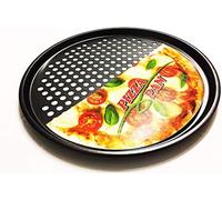 Plaque à pizza antiadhésif pour four 32,5 cm de diamètre avec technologie Fast Crisp