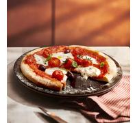 Plaque à pizza D30 cm Four BBQ Emile HENRY Fond lisse NOIR Mat