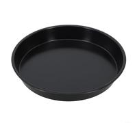 Plaque à pizza de 15,2 cm pour four à micro-ondes, en acier au carbone antiadhésive pour cuire des pizzas croustillantes et cuisiner une variété d'aliments (D)