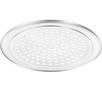 Plaque à pizza, moule à pizza, alu, perforé, Ø 25,5-41,0 cm au choix : 28 cm Variante : 28 cm