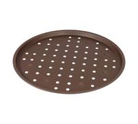 Plaque à pizza perforée - antiadhérent - Ø300/290 mm Gobel