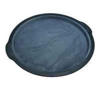 Zenker 685546 Plaque à pizza en silicone fibre de verre, plat à pizza, plaque à pizza ronde, Silicone, Fibre de verre, Nylon, Gris, 36 x 38,3 cm