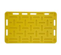 Plaque à porc Kerbl Jaune 94x76 cm
