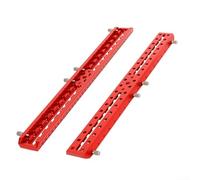 Plaque à queue d'aronde en alliage d'aluminium pour télescopes astronomiques, fente de guidage de 5,1 cm et support de serrage Vixen, rail réglable de 120 à 445 mm pour télescopes de guidage et