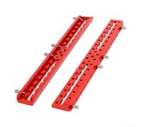 Plaque à queue d'aronde en alliage d'aluminium pour télescopes astronomiques, fente de guidage de 5,1 cm et support de serrage Vixen, rail réglable de 120 à 445 mm pour télescopes de guidage et