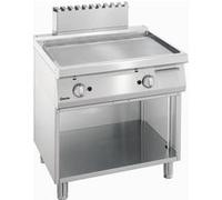 Plaque à Snacker à Gaz Lisse Armoire Ouverte Bartscher Multicolore G