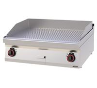 Plaque à snacker Chrome Rainurée 80 Casselin G