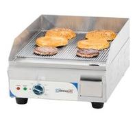 Plaque à snacker électrique compacte premium rainurée - Casselin