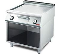 Plaque à snacker lisse chromée electrique - Gastro M