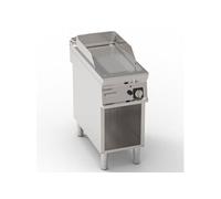 Plaque à snacker rainurée gaz sur placard ouvert 1 zone Gamme 900