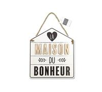 Plaque à suspendre la maison du bonheur