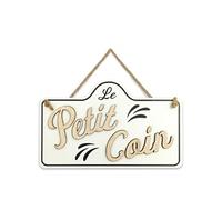 TCS Plaque à suspendre « Le petit coin »