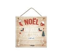 Plaque à suspendre Noël