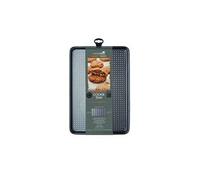 Plaque de cuisson - Kitchen Craft - 39cm x 27cm - Antiadhésive - Acier perforé - Sans PTFE/PFOA