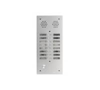 Plaque a.v alu 6mm 2r 16bp - URMET 7772/16