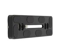 Plaque à Vis 1/4" pour Caméra QR, Plaque de Montage de Caméra en Alliage d'aluminium, Adaptateur Compatible avec Verrouillage sécurisé, Idéal pour Trépied Standard Arca (120mm)