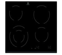 Plaque à Vitroceramique Electrolu EHF6241FOK 60 cm 6400 W Noir Noir