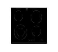 Plaque à Vitroceramique Electrolu EHF6241FOK 60 cm 6400 W Noir Noir