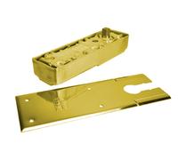 Plaque acier laiton poli standard MINOS SEVAX 759546