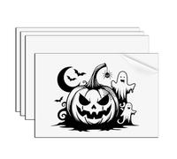 Plaque Acrylique pour Gravure Laser Feuille Plastique ABS Plastique à Graver Bicouche 30x20cm 1,3mm Plaque Plexi Couleur 4 Feuilles Plaque a Graver pour Personnalisé Artisanale (Noir sur Blanc)