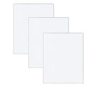Plaque Acrylique Transparente, 3 Pièces Panneau En Plastique Formé Thermique, 30 x 42 cm, 2 mm D'épaisseur Lisse Plaque en Plastique, Pour DIY Cadres, Photo, Peintures Crafts, artisanat, Transparente