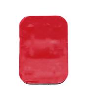 Plaque adaptateur pour ordinateur de vélo pour supports Garmin SRAM | Montage facile des téléphones portables via modèle adhésif, base en plastique stable 42 x 62 x 8 mm, noir
