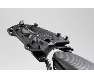 Plaque adaptatrice SW-Motech pour STREET-RACK - Pour Givi/Kappa avec Monokey. Noir., noir