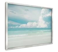 Plaque Aimantée pour Magnets 70x50 cm | Cadre Doré | Harmonie Maritime