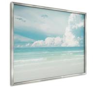 Plaque Aimantée pour Magnets 80x60 cm | Cadre Doré | Harmonie Maritime