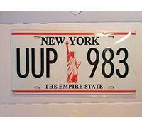 Plaque américaine USA licence plate NEW YORK The Empire State
