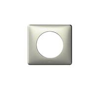 Legrand 068901 Plaque Céliane Métal 1 Poste, Titane