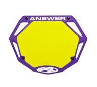 Plaque Answer 3D pro Jaune