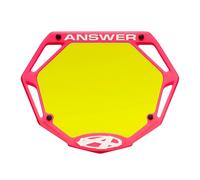 Plaque Answer 3D pro Jaune