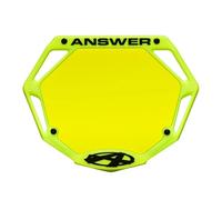 Plaque Answer 3D pro Jaune