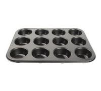 Plaque anti-adhésive de 12 moules à muffins vogue G