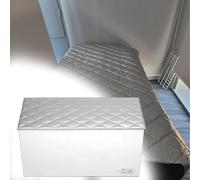 plaque anti chaleur four frigo Couverture d'isolation de congélateur avec couverture épaisse de refroidisseurs de boissons en coton/feuille d'aluminium(A,W 60 CM L 140 CM)