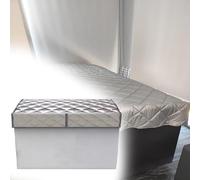 plaque anti chaleur four frigo Couverture d'isolation de congélateur avec couverture épaisse de refroidisseurs de boissons en coton/feuille d'aluminium(B,W 60 CM L 140 CM)